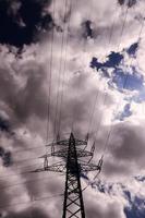 elettrico energia piloni foto