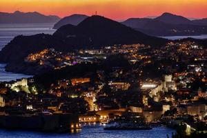 Visualizza di dubrovnik Croazia foto