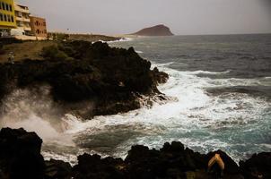 onde nel il oceano foto