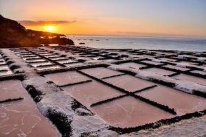 tramonto sul mare foto