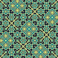 orientale tradizionale modello. ripetuto marocchino croci mosaico piastrelle. lanterna forme motivo. trafori finestra sfondo. arabesco digitale carta, tessile Stampa. senza soluzione di continuità superficie design foto