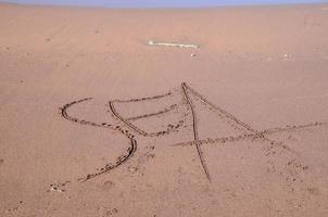 bellissimo spiaggia su tenerife foto