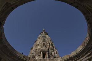 vecchio durgabari tempio nel amer città nel India foto