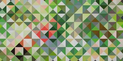 astract colorato triangolo forma, bloccare modello, mosaico. 3d rendere illustrazione. foto