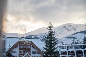 sciare ricorrere nel Basso tatra Basso tatra, slovacchia, sk, 2023 foto