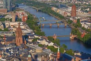 vista di francoforte am principale, Germania foto