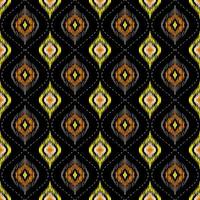 etnico ikat modelli geometrico nativo tribale boho motivo azteco tessile tessuto tappeto mandala africano americano India fiore foto