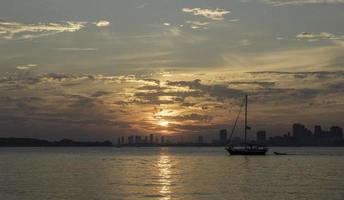 il città di toronto a tramonto. foto