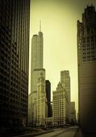 edifici e architettura nel centro Chicago. foto