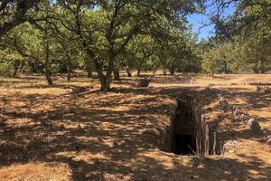 cretese Grecia postminoan cimitero a armenon foto