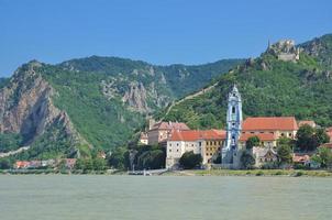 villaggio di duernstein ,Danubio fiume, wachau valle, bassa Austria foto