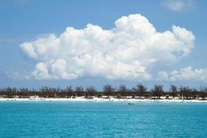 metà Luna banco di sabbia isola turista spiaggia foto