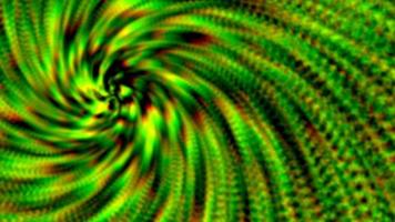 cromo prisma rotazione sfondo nel verde foto
