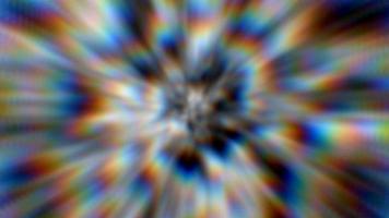 morbido rotazione prisma cromo sfondo foto