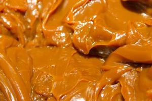 strutturato sfondo di argentino dulce de leche foto