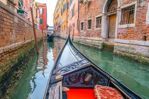 immagine del paesaggio urbano del centro di venezia foto