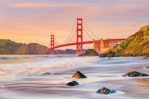 golden gate bridge a San Francisco, California foto