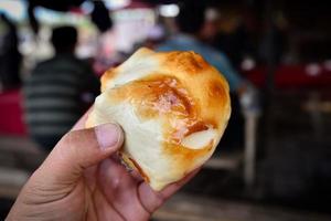 montone al forno panini nel Kashgar, xinjiang foto