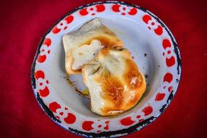 montone al forno panini nel Kashgar, xinjiang foto