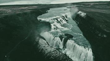 gullfoss nel Islanda foto