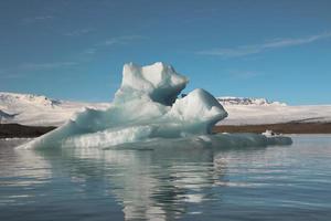 iceberg jokulsarlon laguna, Islanda foto