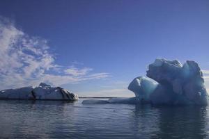 iceberg jokulsarlon laguna, Islanda foto