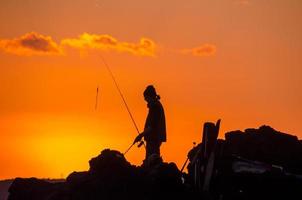 pesca su il costa foto