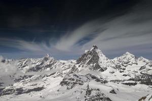 Cervino Mountian paesaggio foto