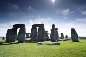 Stonehenge antico pietra cirle foto