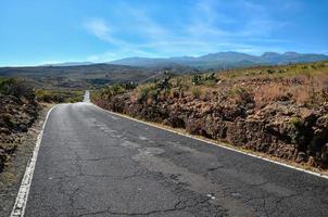 strada in campagna foto