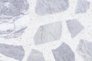 terrazzo pavimentazione o lucidato pietra modello parete e colore superficie marmo Vintage ▾ struttura vecchio per sfondo Immagine orizzontale foto