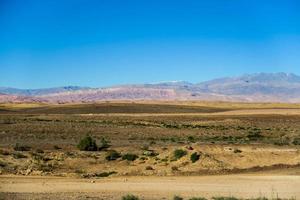 paesaggio nel Marocco foto