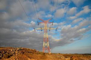 elettricità energia pilone foto