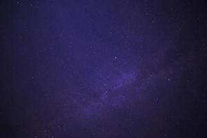 buio blu spazio sfondo con latteo modo galassia foto