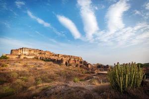 Forte Mehrangarh a Jodhpur, Rajasthan, India foto