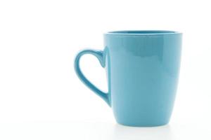 tazza di caffè vuota o tazza di caffè foto