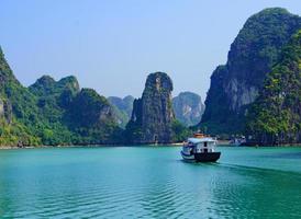 ah lungo baia, un' unesco luogo nel Vietnam foto