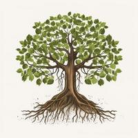natura albero pianta illustrazione ai foto