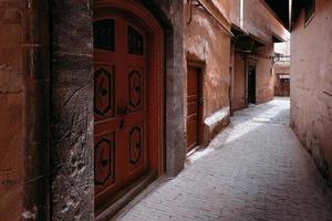 il secolare kashgar vecchio cittadina è collocato nel il centro di kashgar. foto