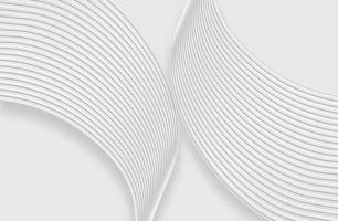 3d ombreggiatura grigio bianca curvo Linee tecnico struttura struttura sfondo foto