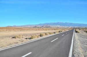 strada in campagna foto