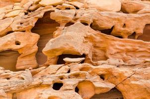 roccia arancione del canyon foto