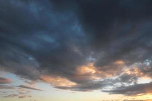 cielo con nuvole foto