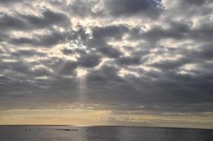 cielo con nuvole foto