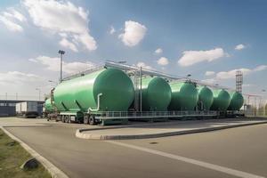 verde idrogeno rinnovabile energia produzione servizio, struttura - verde idrogeno gas per pulito elettricità solare e turbina eolica servizio, struttura foto