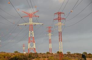 elettricità energia pilone foto