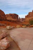 rocce rosse d'America nel sud-ovest foto