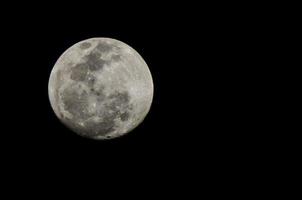 luna di notte foto