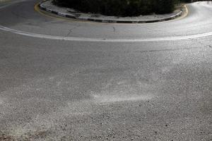 strada nel il montagne nel settentrionale Israele. foto