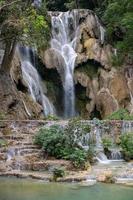 il kuang SI cascata , polmone prabang, Laos foto